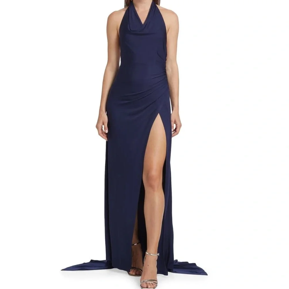 staud open back dress Staud Zenith Dress in Black